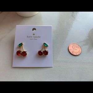NWT kate spade new york Ma Cherie stud earrings🍒